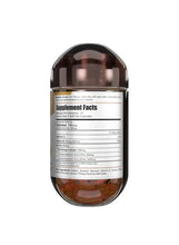 Omega-3 fish oil supplement bottle with Supplement Facts label panel