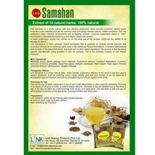 Instant ayurvedic sachet box back panel with herb extract details and cup illustration
