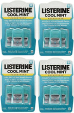 Set of Listerine Cool Mint Pocketpaks packs showing teal blister trays