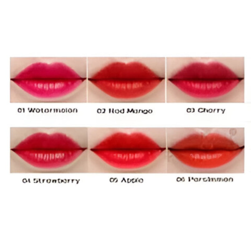 Huitich long lasting vegan lip color lip stains in six vibrant shades including Watermelon and Red Mango