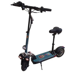 Huitich electric scooter with seat and thick tires ideal for long range electric bicycle Dubai travel
