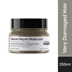 L'Oréal Absolut Repair Molecular Mask for very damaged hair in a 250ml jar