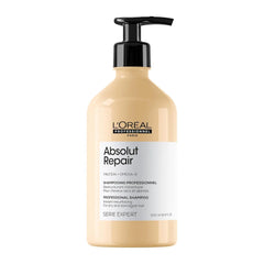 L'Oreal Absolut Repair Shampoo 500ml for restoring and strengthening damaged hair