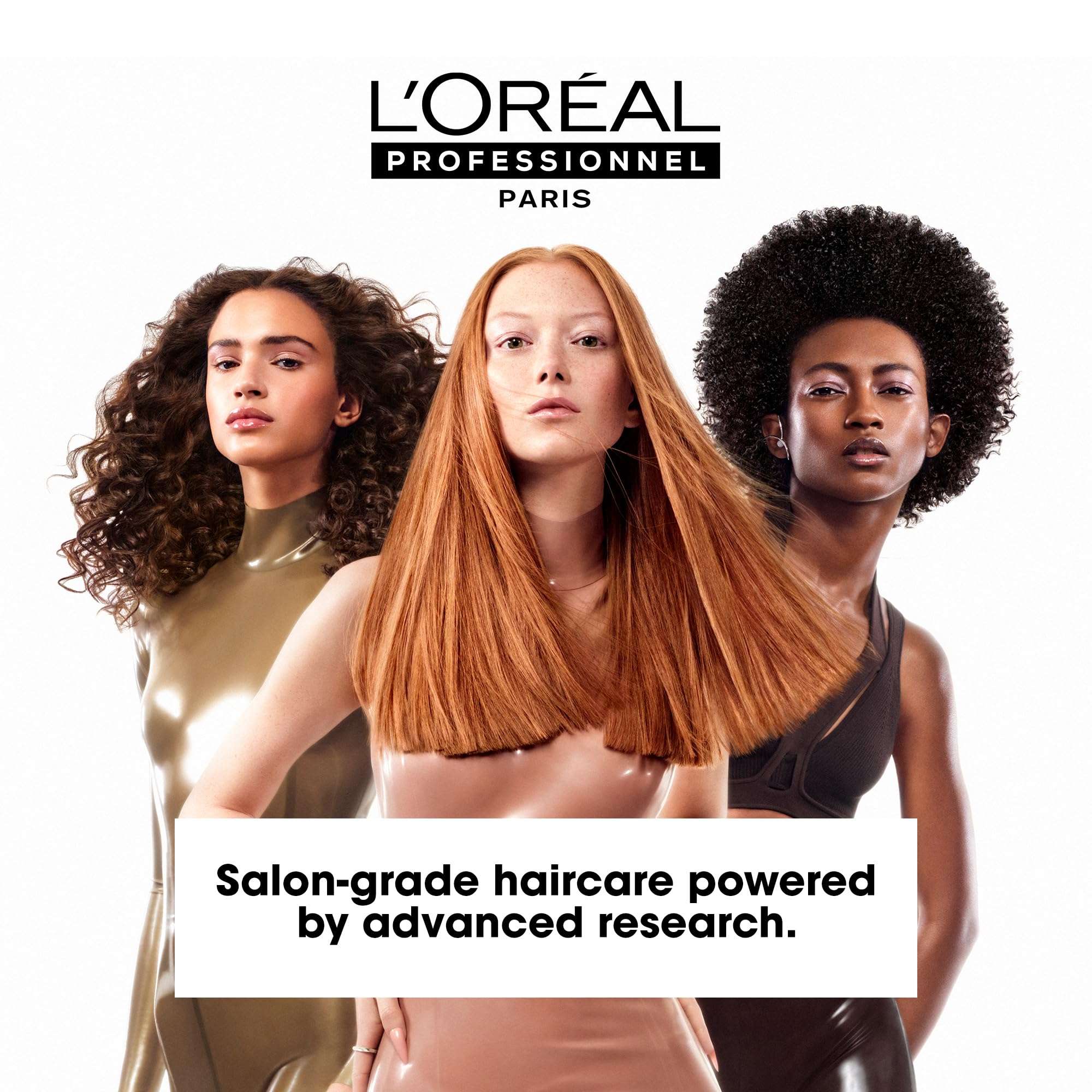 L'Oréal Absolute Molecular Repair Shampoo for salon-grade haircare and advanced hair repair