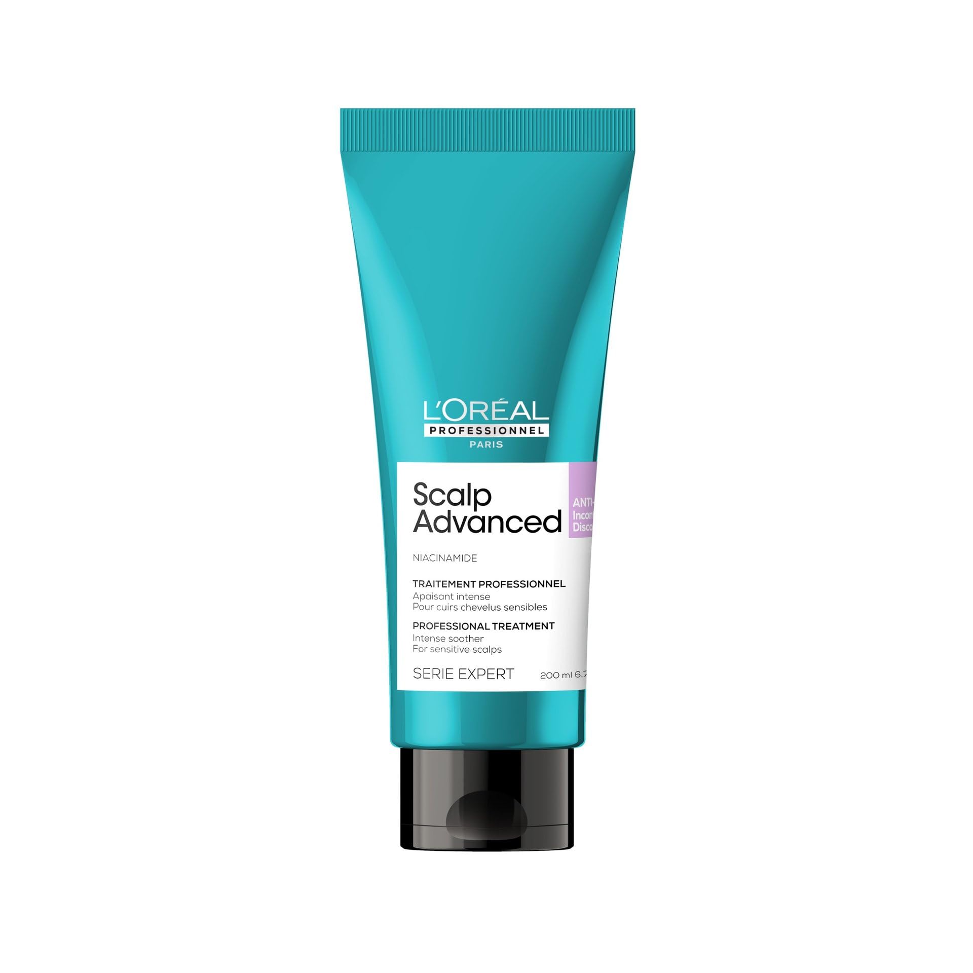 L'Oréal sensitive scalp treatment in a blue tube for soothing and nourishing sensitive scalps