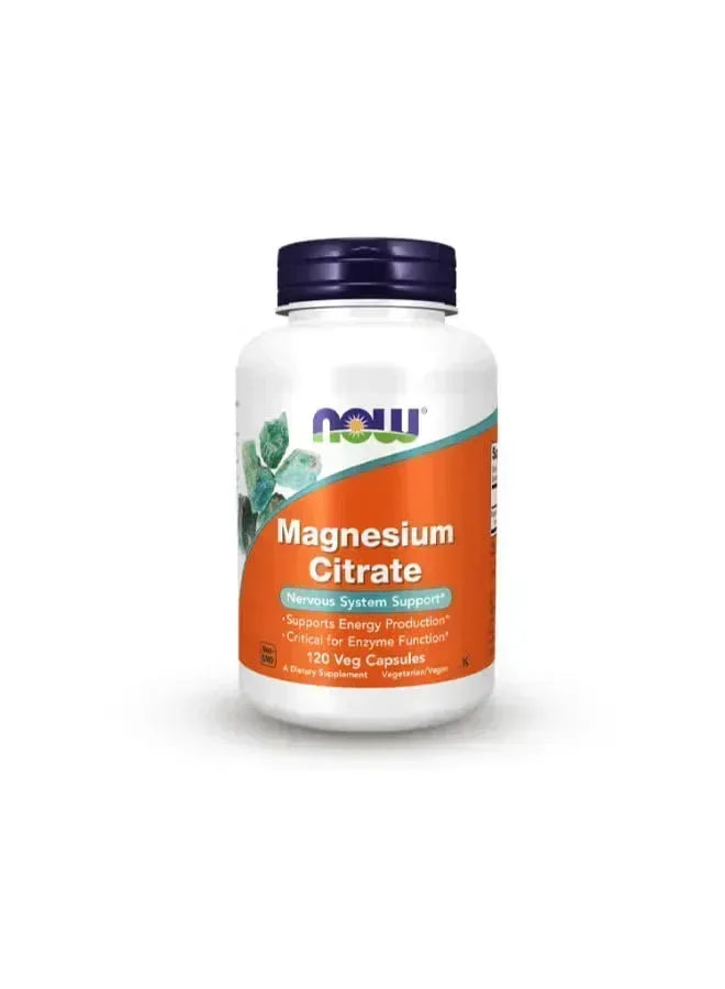 Magnesium Citrate – 120 Veg Capsules - Mumzar
