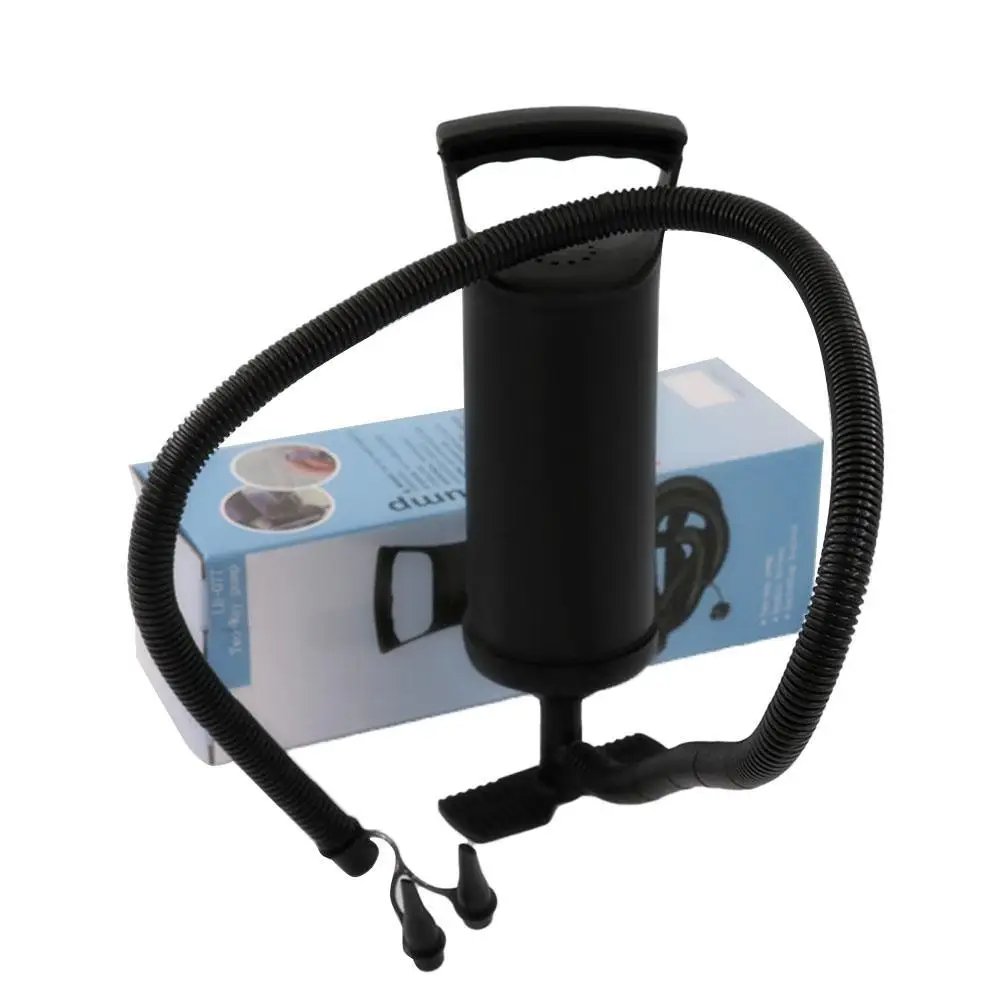 Huitich manual inflation pump for inflatables with handle and flexible hose for easy air pumping