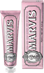 Marvis Sensitive Gums Toothpaste pink 75ml tube and matching box gentle mint vintage packaging