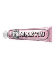 Marvis Sensitive Gums Toothpaste pink tube in classic retro packaging gentle mint flavor 75 ml