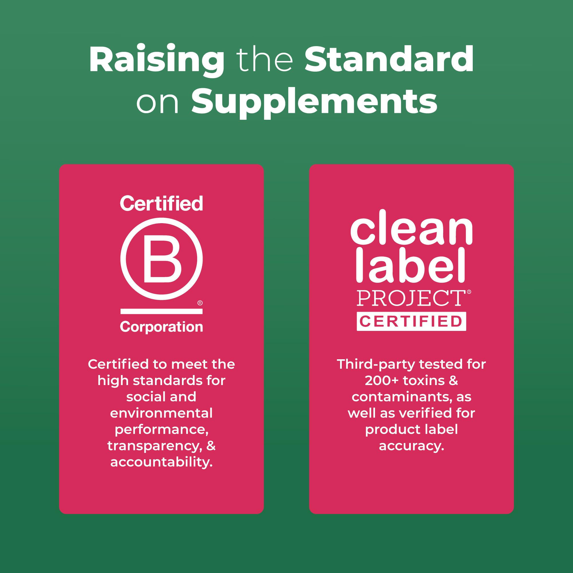 MaryRuth's liquid multivitamin for hair growth with certifications for transparency and accuracy