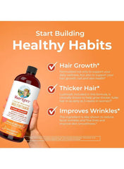 MaryRuth’s liquid multivitamin UAE for hair growth and skin health in peach mango flavor