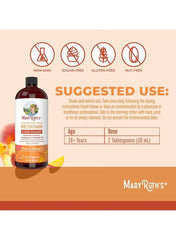 MaryRuth’s liquid multivitamin UAE in a 16 oz bottle with suggested use for hair growth and overall health