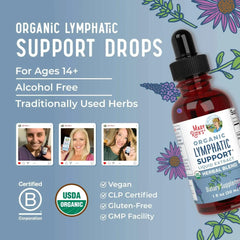 MaryRuth Organics Lymphatic Support Drops - Herbal Blend - Mumzar