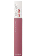 Maybelline SuperStay Matte Ink lipstick tube in Lover mauve-pink, 5 ml