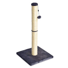 Huitich medium cat scratching post with sisal rope and plush base for sturdy support