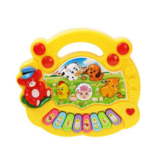 Melody Safari Interactive Animal Piano Drum Toy: Educational and Entertaining Musical Toy for Toddlers - Mumzar.com