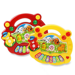 Melody Safari Interactive Animal Piano Drum Toy: Educational and Entertaining Musical Toy for Toddlers - Mumzar.com