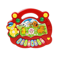 Melody Safari Interactive Animal Piano Drum Toy: Educational and Entertaining Musical Toy for Toddlers - Mumzar.com