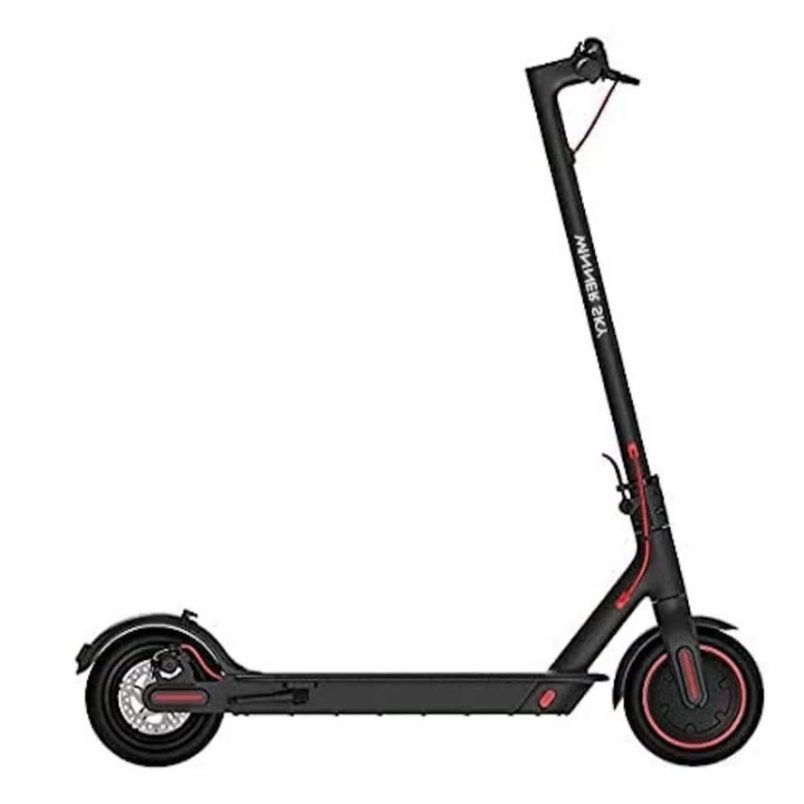 Winner sky black electric scooter with red accents Mi 365 scooter 30 km speed model for urban commuting