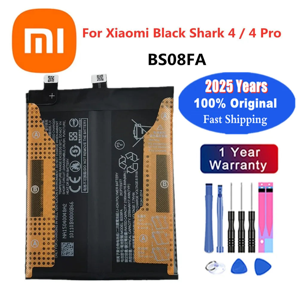 Mumzar Xiaomi Black Shark 4 Pro replacement battery BS08FA with installation tools and 1 year warranty