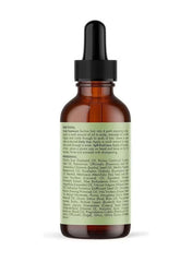 Mielle Rosemary Mint hair oil in a dropper bottle for nourishing and revitalizing hair