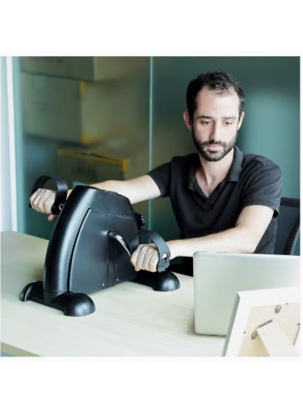 Mini Exercise Bike Pedal Exerciser for Arm and Leg - Compact and Portable Fitness Equipment - Mumzar.com