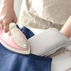 Washable Mini Ironing Board with Heat-Resistant Pad & Anti-Scald Gloves