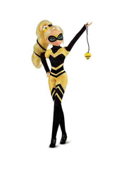 Huitich miraculous ladybug and friends figures featuring detailed yellow and black action figure with mask and yo-yo