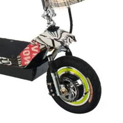 Winner sky electric scooter front view with mobility scooter with basket and adjustable seat