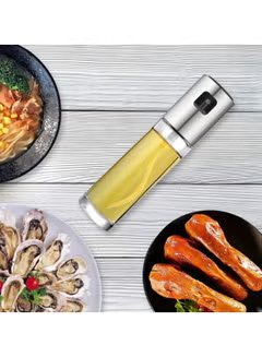 Modern Glass Olive Oil Spray Bottle & Vinegar Sprayer: Leak-Proof Design for Mess-Free Cooking - Mumzar.com