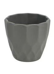 Modern Minimalism Gray Plastic Planters: Sleek Style for Indoor Greenery - Mumzar.com