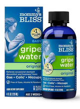 mommy's bliss Baby Gripe Water original bottle and package, 4 fl oz