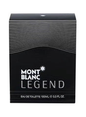 Mont Blanc Legend for Men 100ml Eau de Toilette Box with Elegant Black and Silver Design
