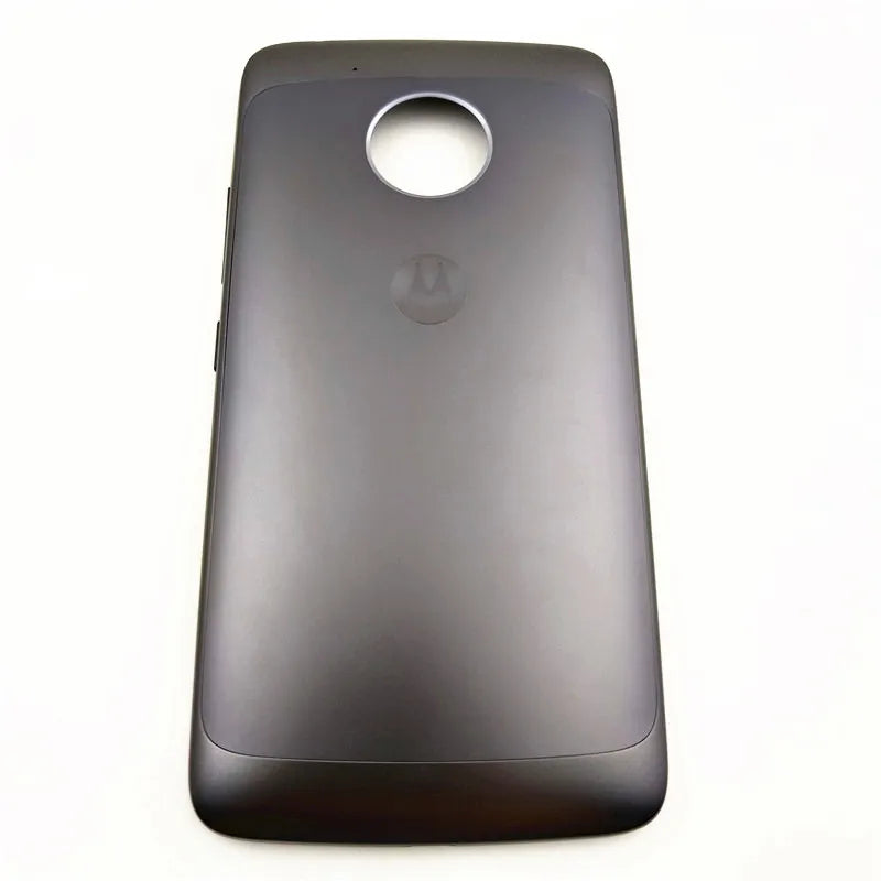 Mumzar Moto G5 back cover replacement black matte rear housing with camera cutout and logo