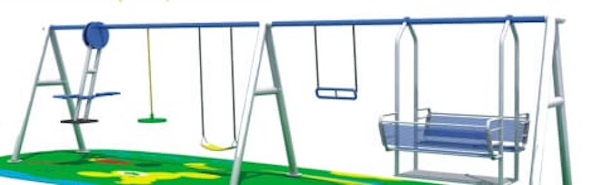 Huitich multi activity swing set UAE with swings, slide, and climbing features for outdoor fun