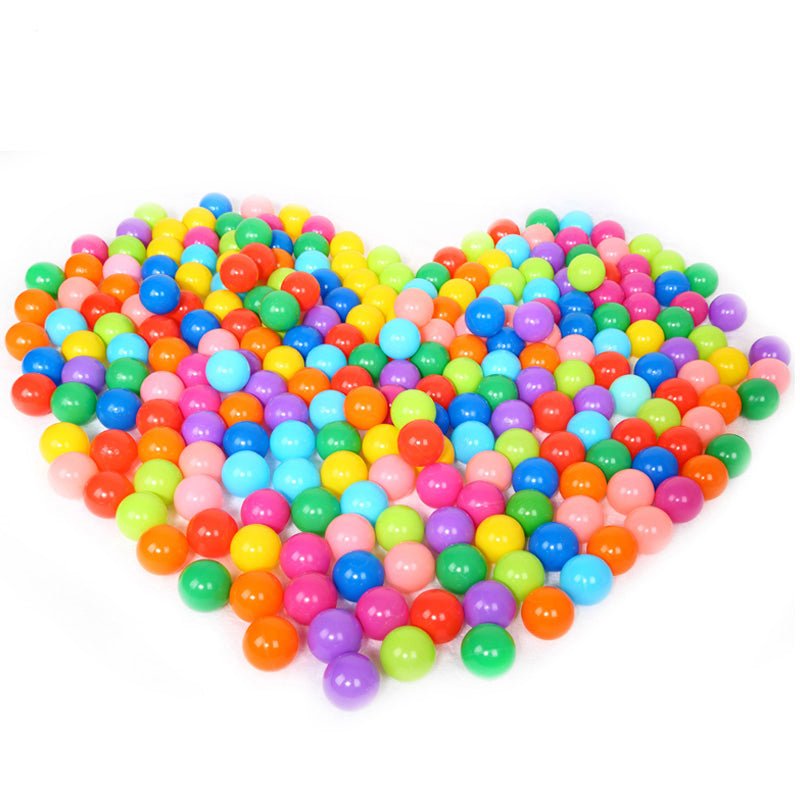 Huitich 50-piece set of multicolored play balls for toddlers in soft ocean pit toy collection