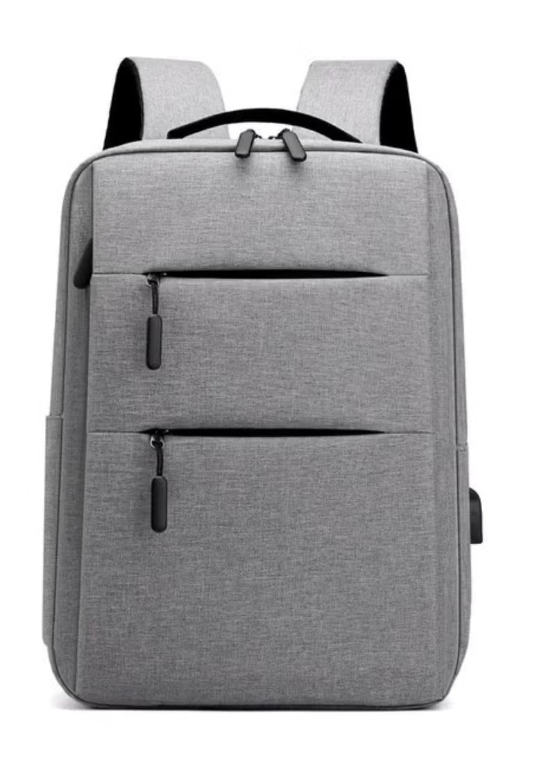 Huitich multifunctional waterproof travel bag in gray with multiple front pockets for organization