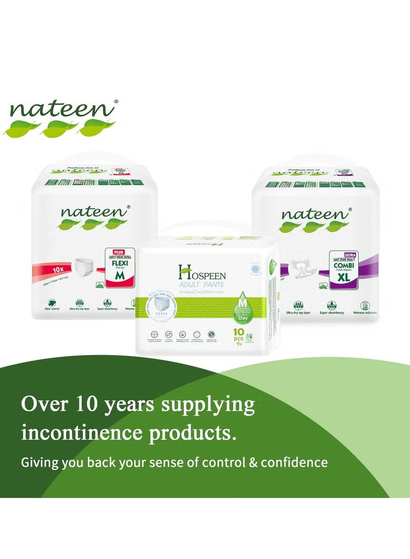 Nateen adult diaper pants medium UAE for comfortable and reliable incontinence protection