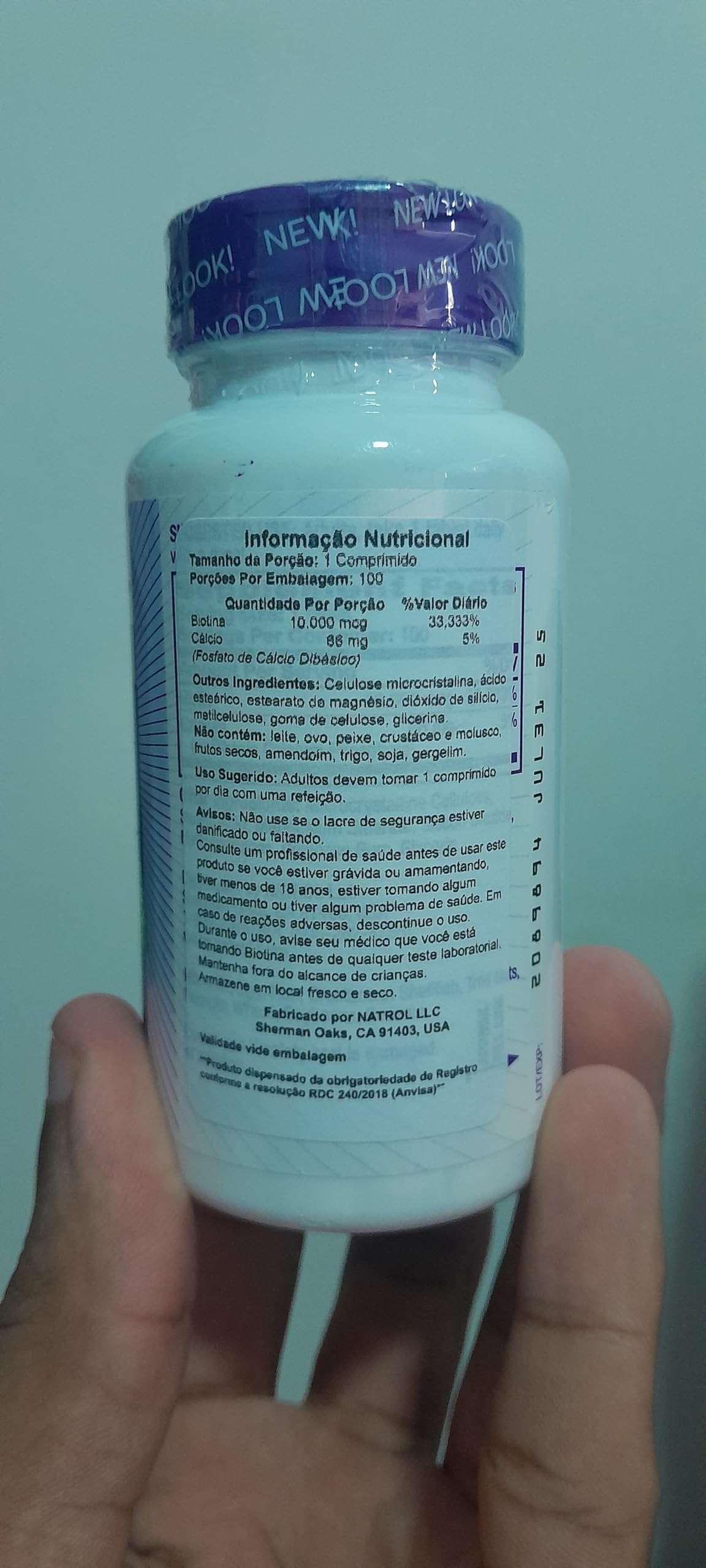 Natrol Biotin 10000 mcg Tablets for Healthy Hair & Skin - Mumzar