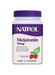 Melatonin Strawberry Flavor 10mg – 140 Gummies (Packaging May Vary) - Mumzar