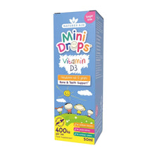 Vitamin D3 mini drops carton, 400 iu per 1 ml, 50 ml