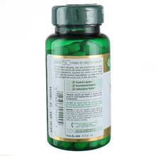 Nature's Bounty Calcium Magnesium Zinc bottle back label with supplement information