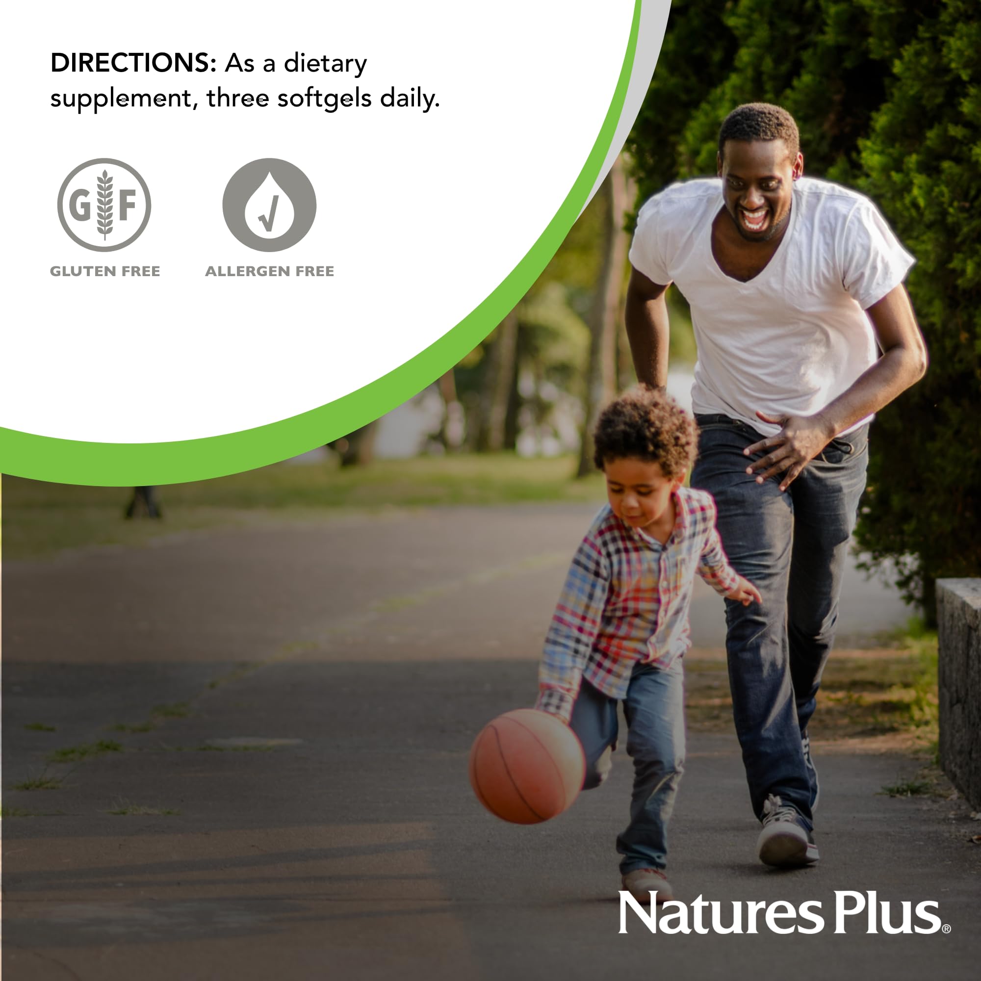 NaturesPlus vegan iron supplement UAE with children playing outdoors, promoting health and vitality.