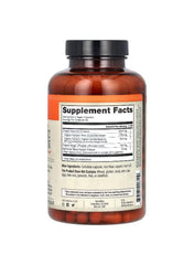 NatureWise organic turmeric curcumin capsules in a large bottle with supplement facts on the back