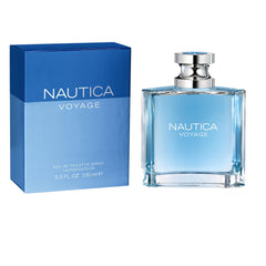 Nautica Voyage long lasting scent eau de toilette spray with blue bottle and box from Visit the Nautica Store