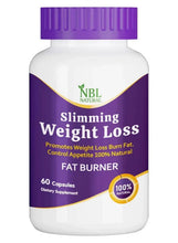 NBL Natural slimming weight loss capsules bottle with purple cap and label