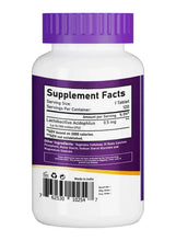 Probiotic bottle back label with Supplement Facts and serving info, barcode