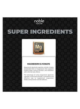 Magnesium glycinate ingredient panel with 12 mg Mg graphic