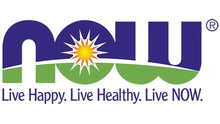 NOW logo with sun icon and motto Live Happy. Live Healthy. Live NOW.