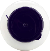 Biotin supplement bottle lid viewed from above